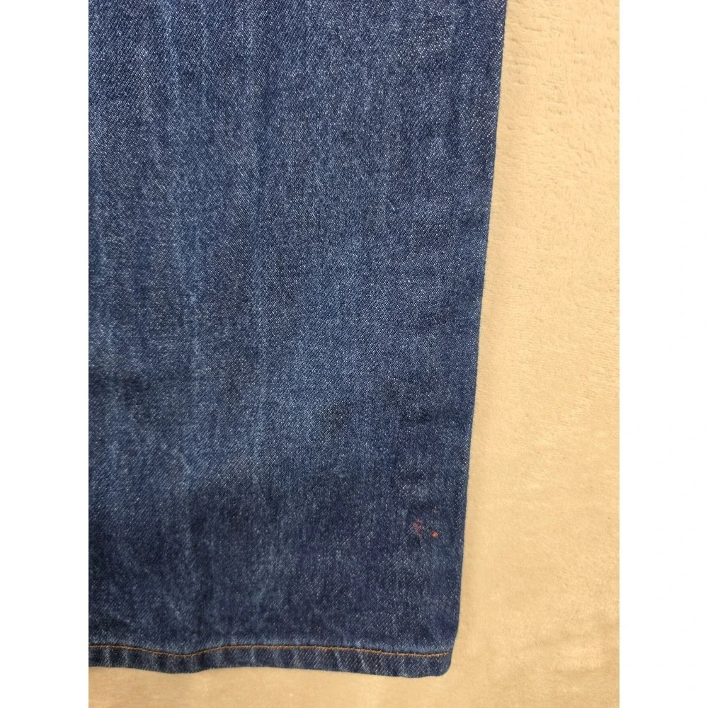 Vintage Levi's 517 Bootcut Jeans Men 40x34 Blue Orange Tab USA Made 80s Denim